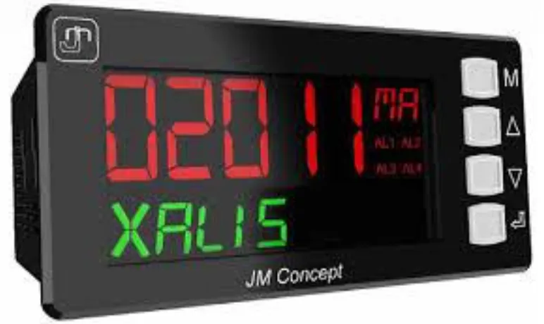 Inducteur numérique UNIVERSEL JUMO Dimensions - 96 × 48 mm